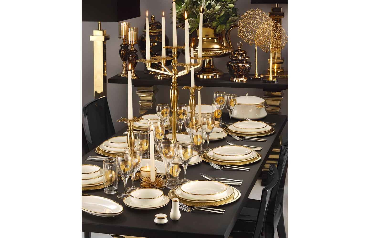 Berghoff Heritage Gold Bone China Yemek Takımı 60 Parça - 3
