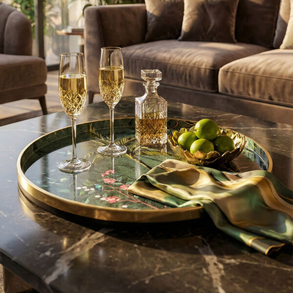 Jungle Dekoratif Tepsi 36cm - 3