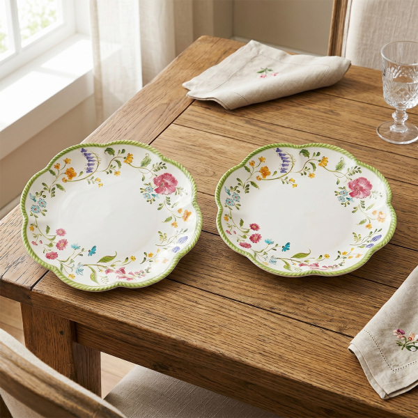 Laurus Melamin 28cm 2li Tabak Seti (1)