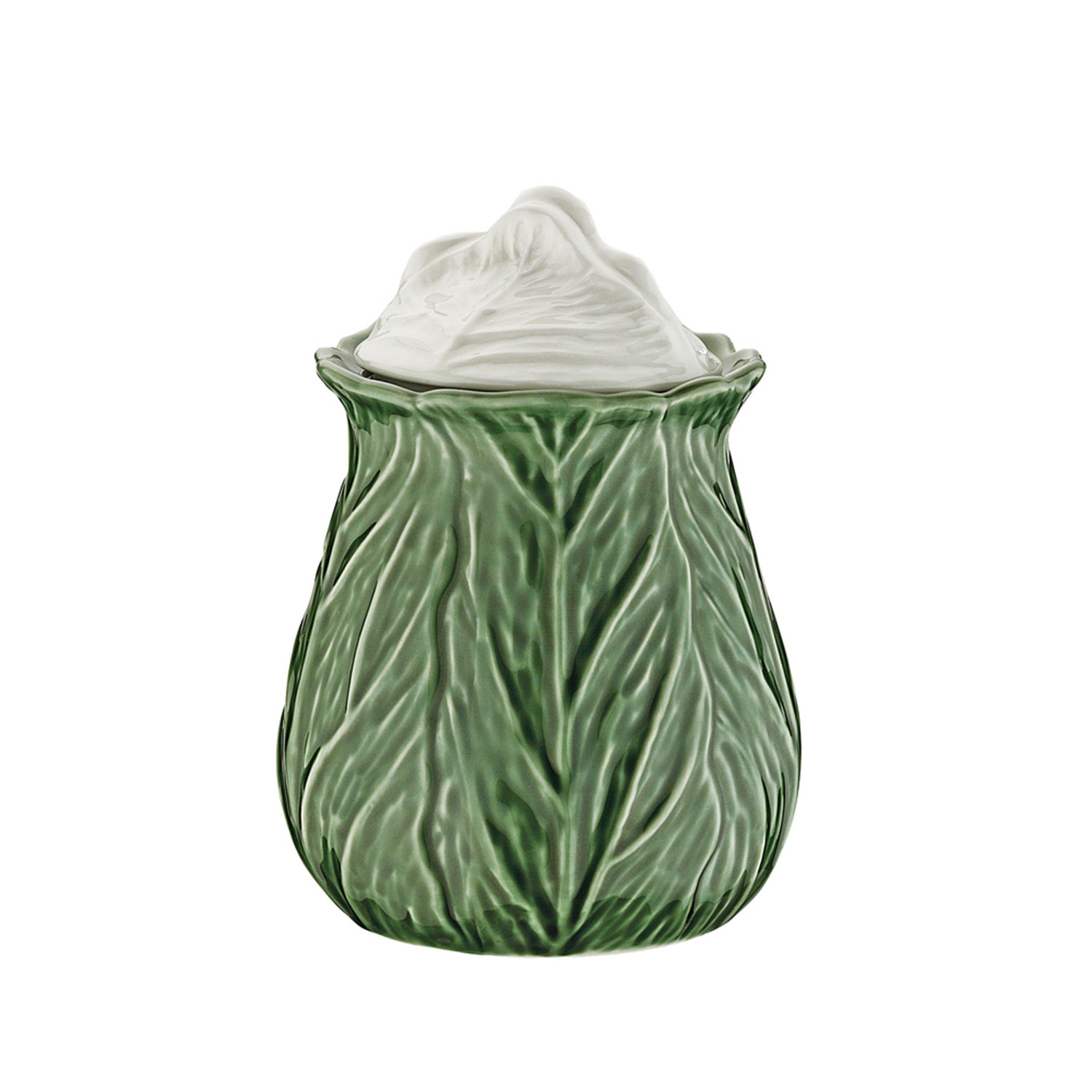 Lefora Porselen Yeşil Kavanoz 14cm - 1