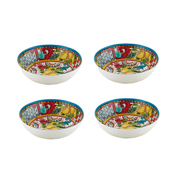 Lemozia Melamin 19 cm 4’lü Kase Seti