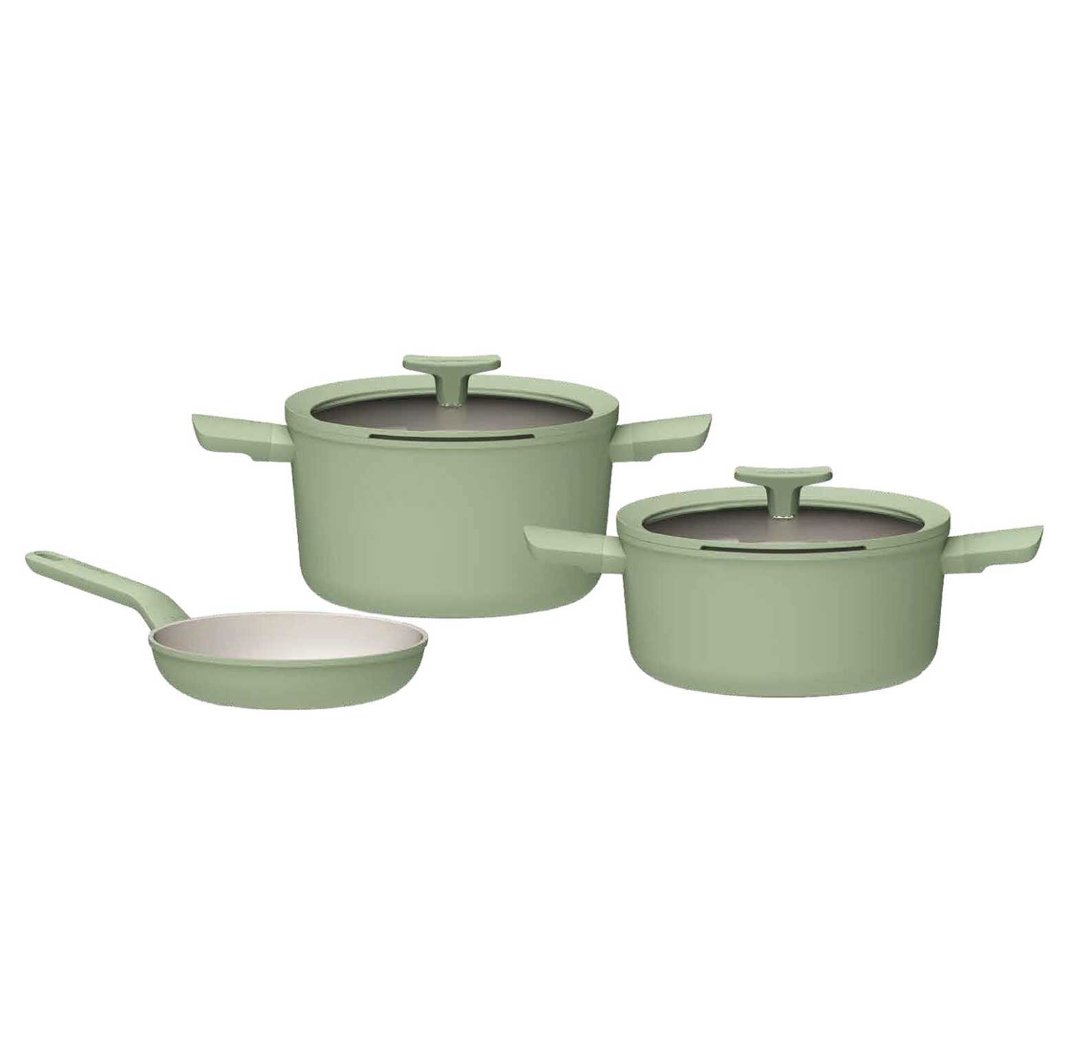 Berghoff Leo Balance 5 Parça Tencere Seti Sage - 3