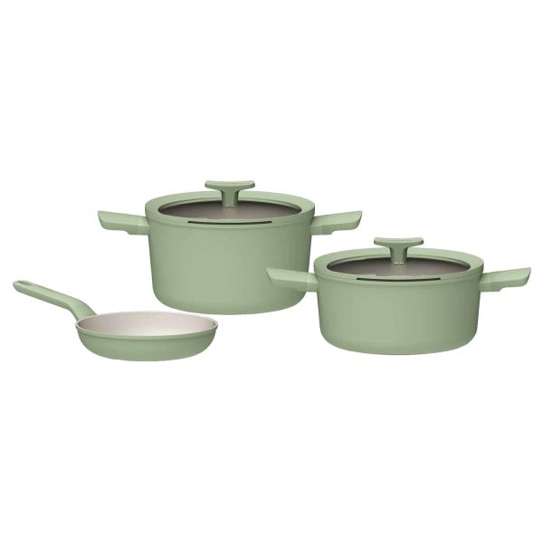BERGHOFF - Berghoff Leo Balance 5 Parça Tencere Setı Sage (1)
