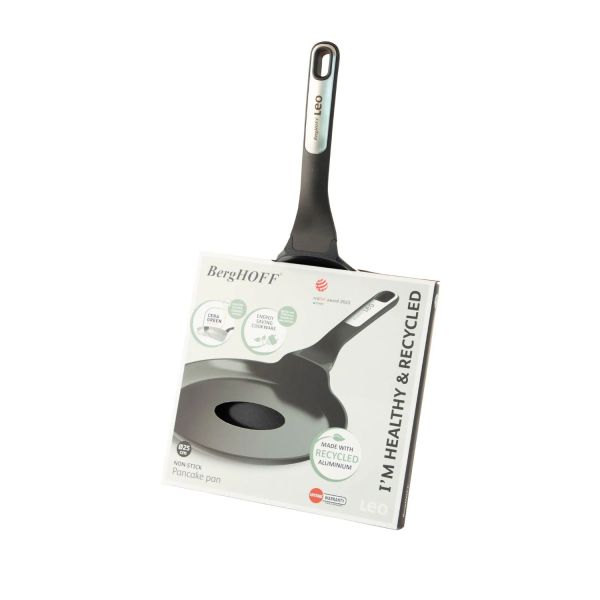 BERGHOFF - Berghoff LEO StoneYapışmaz Alüminyum Döküm Pancake Tava 25 cm (1)