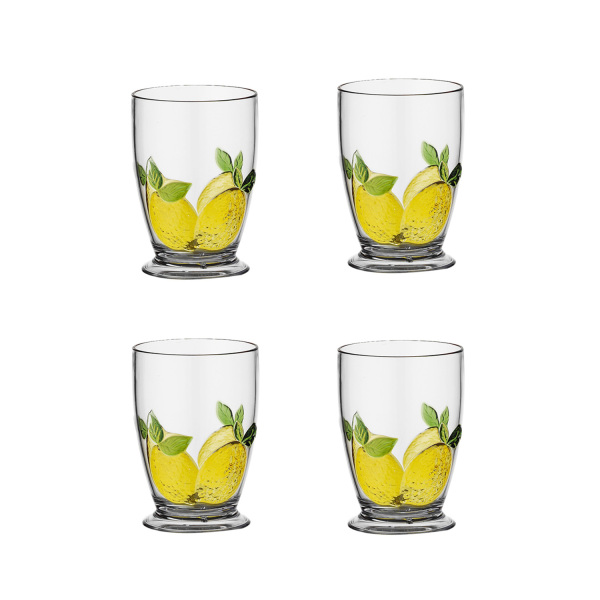 Limora Akrilik 475 ML 4’lü Bardak Seti