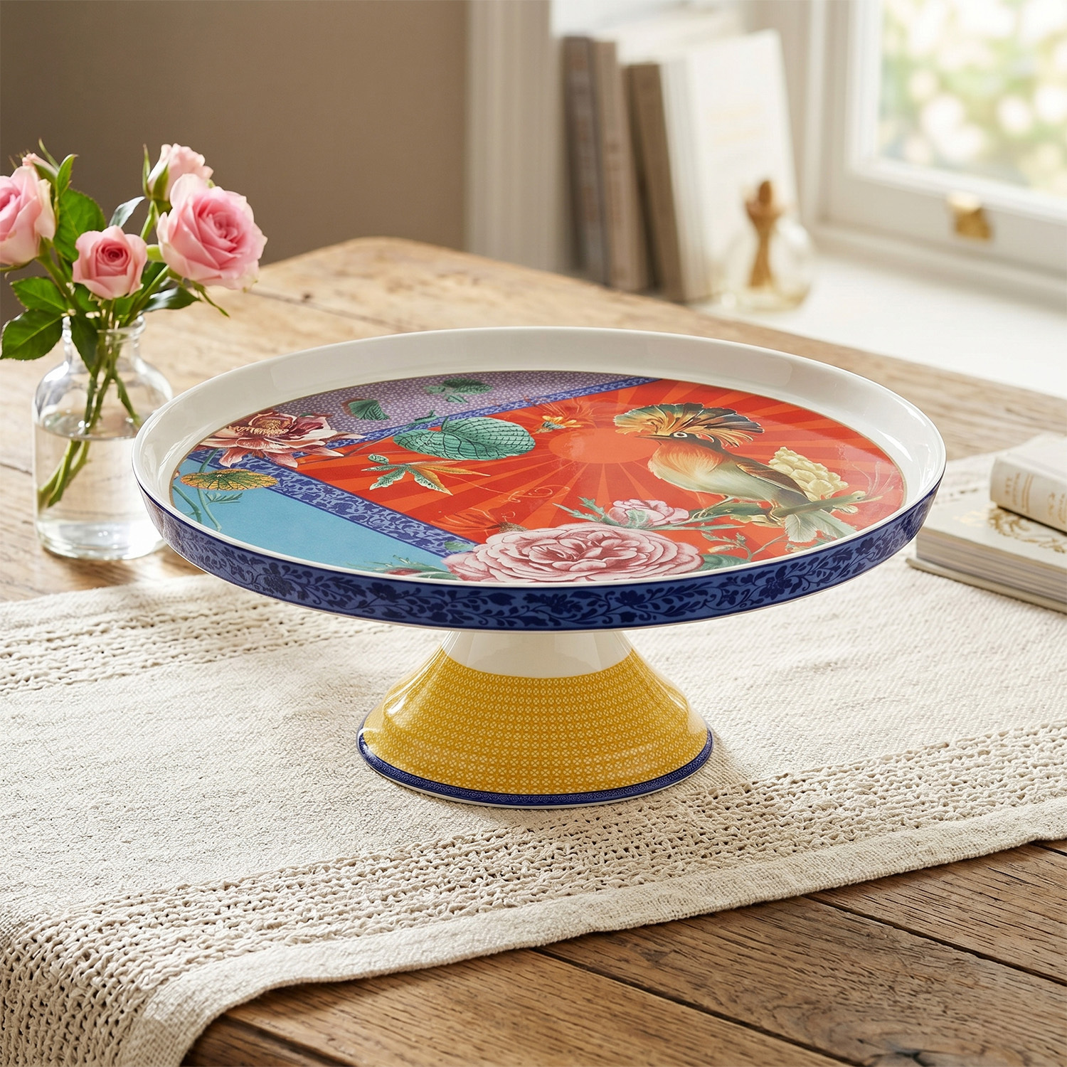 Liorine Bone 25 cm Ayaklı Kek Standı - 2