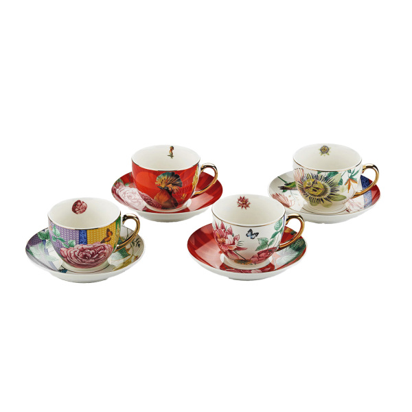 Liorine Bone 4’lü Çay Fincanı Seti 250 ml