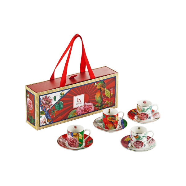 Liorine Bone 4’lü Kahve Fincanı Seti 100 ml