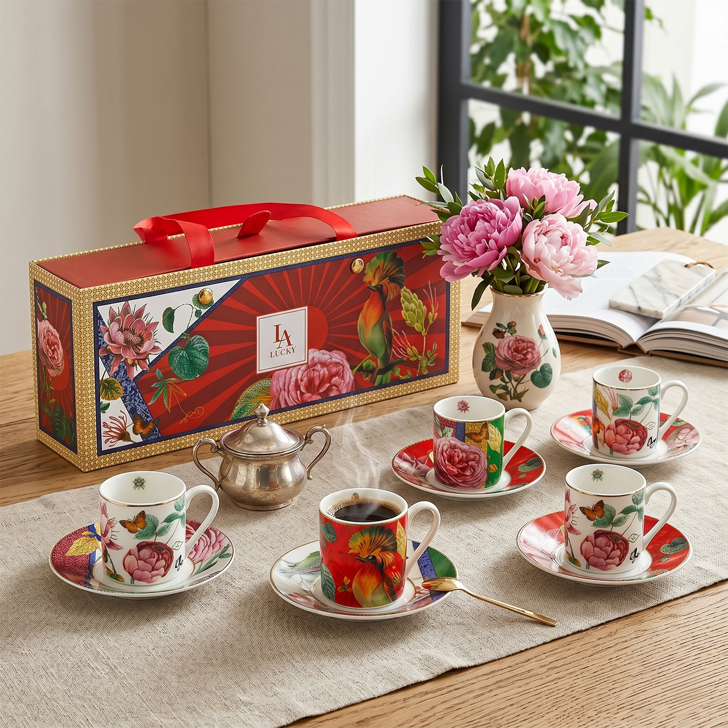 Liorine Bone 4’lü Kahve Fincanı Seti 100 ml - 2