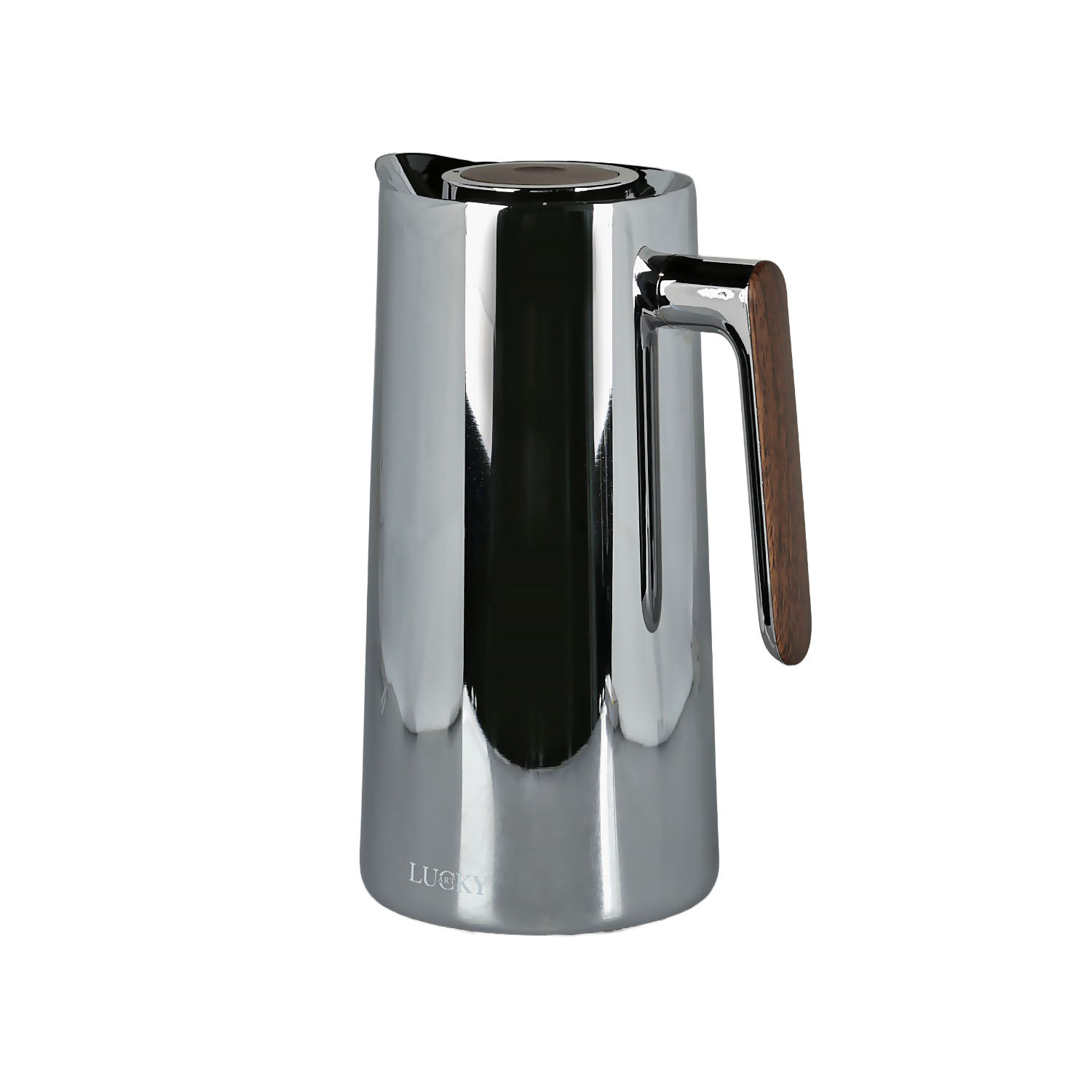 Lucky Art 1L Çelik Gövdeli Karaf Termos Silver - 3