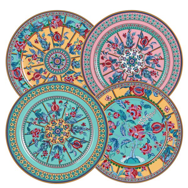 Lucky Art - Bloome Bone 27Cm 4Lu Tabak Seti (1)