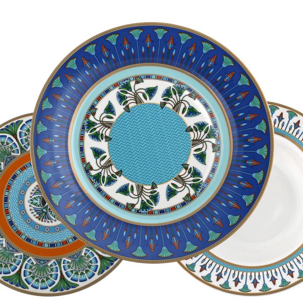 Lucky Art - Luckyart Callısta Bone 24 Parça Yemek Takımı (1)