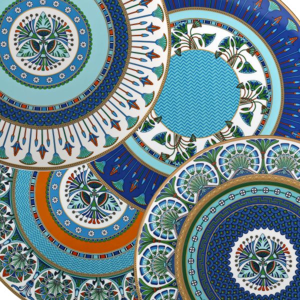 Lucky Art - Luckyart Callısta Bone 27Cm 4Lü Tabak Seti (1)