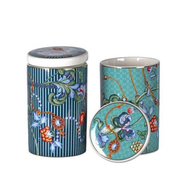Lucky Art - Luckyart Chantelle Bone 2Li Kavanoz Setı 13Cm (1)