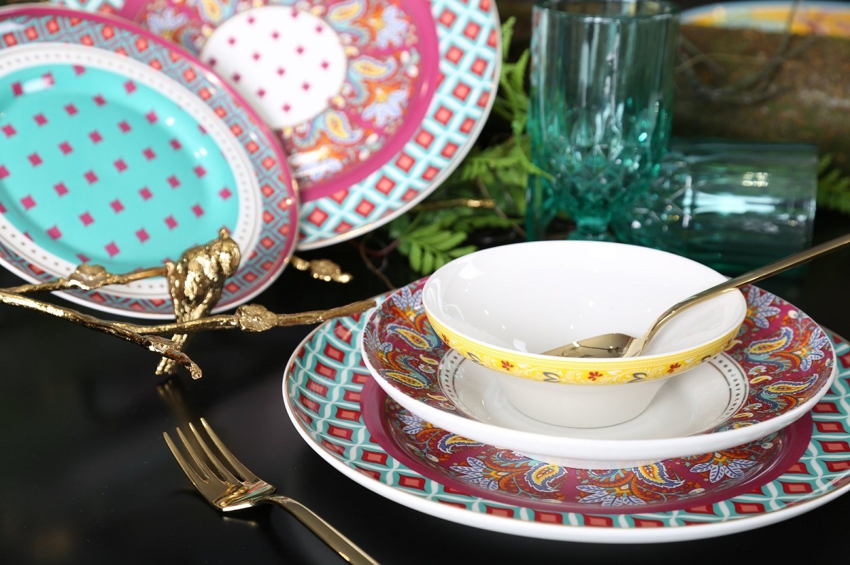 Eliana New Bone China Porselen 24 parça Yemek Takımı - 2