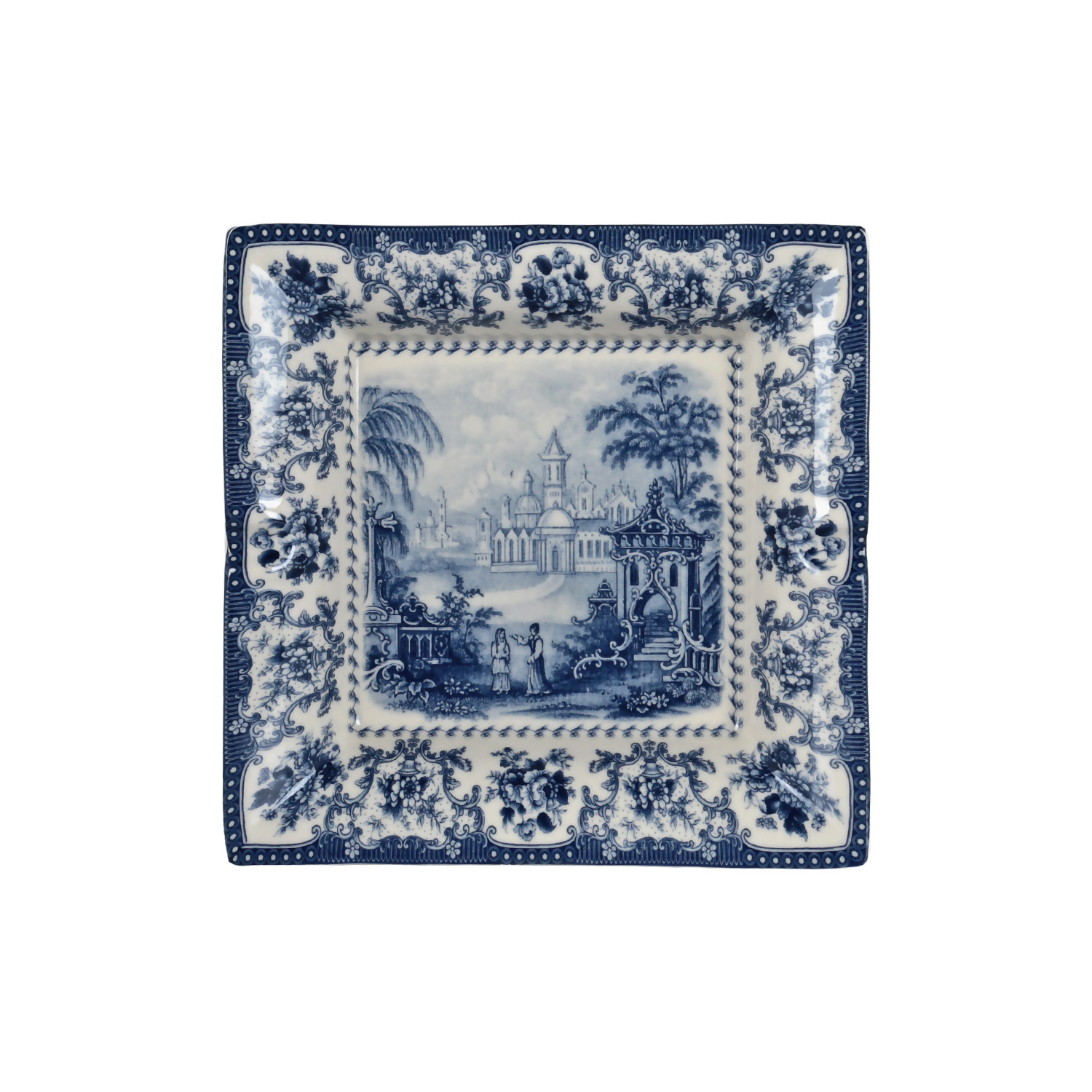 Lucky Art Florantine Kül Tablasi 18cm Mavi - 1