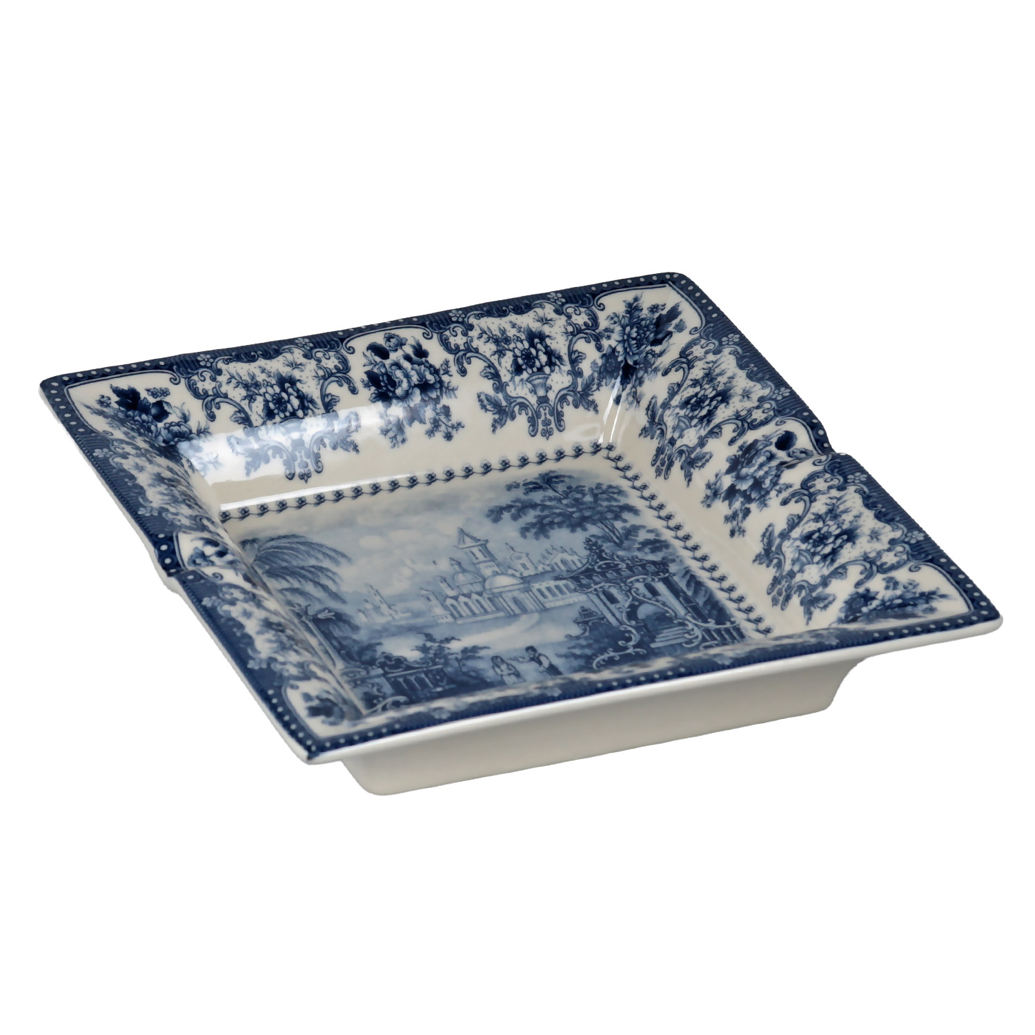 Lucky Art Florantine Kül Tablasi 18cm Mavi - 2