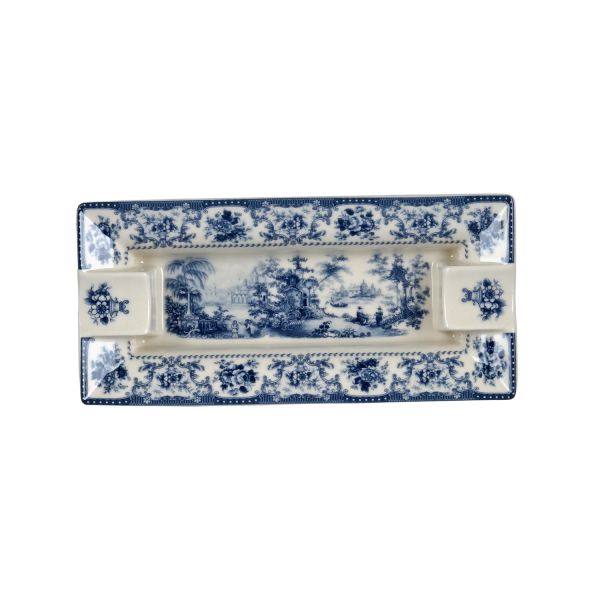 Lucky Art Florantine Kül Tablasi Mavi