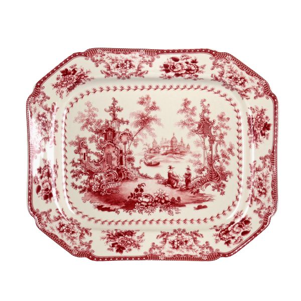 Florantine Sunum Tabaği 31cm Kirmizi - 1