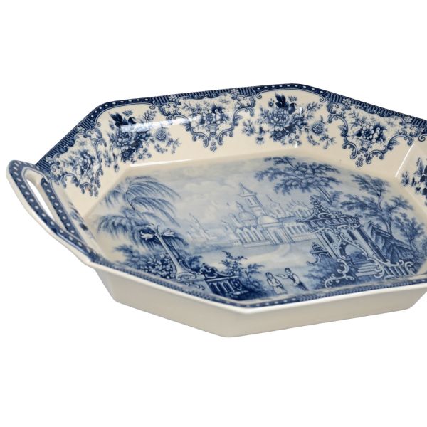 Lucky Art - Lucky Art Florantine Sunum Tepsisi 37cm Mavi (1)