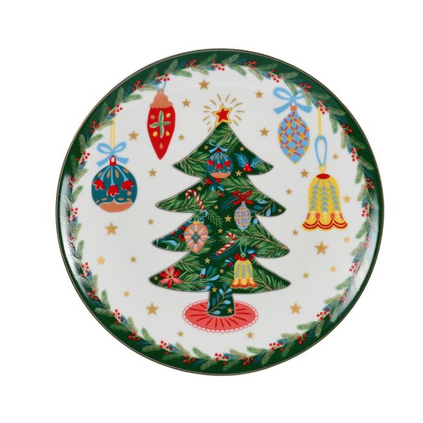 Jollina Bone 20Cm 2 Li Tabak Seti - 3