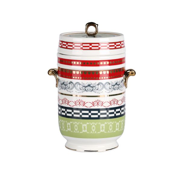 Lancelot Bone Kulplu Kavanoz 18Cm