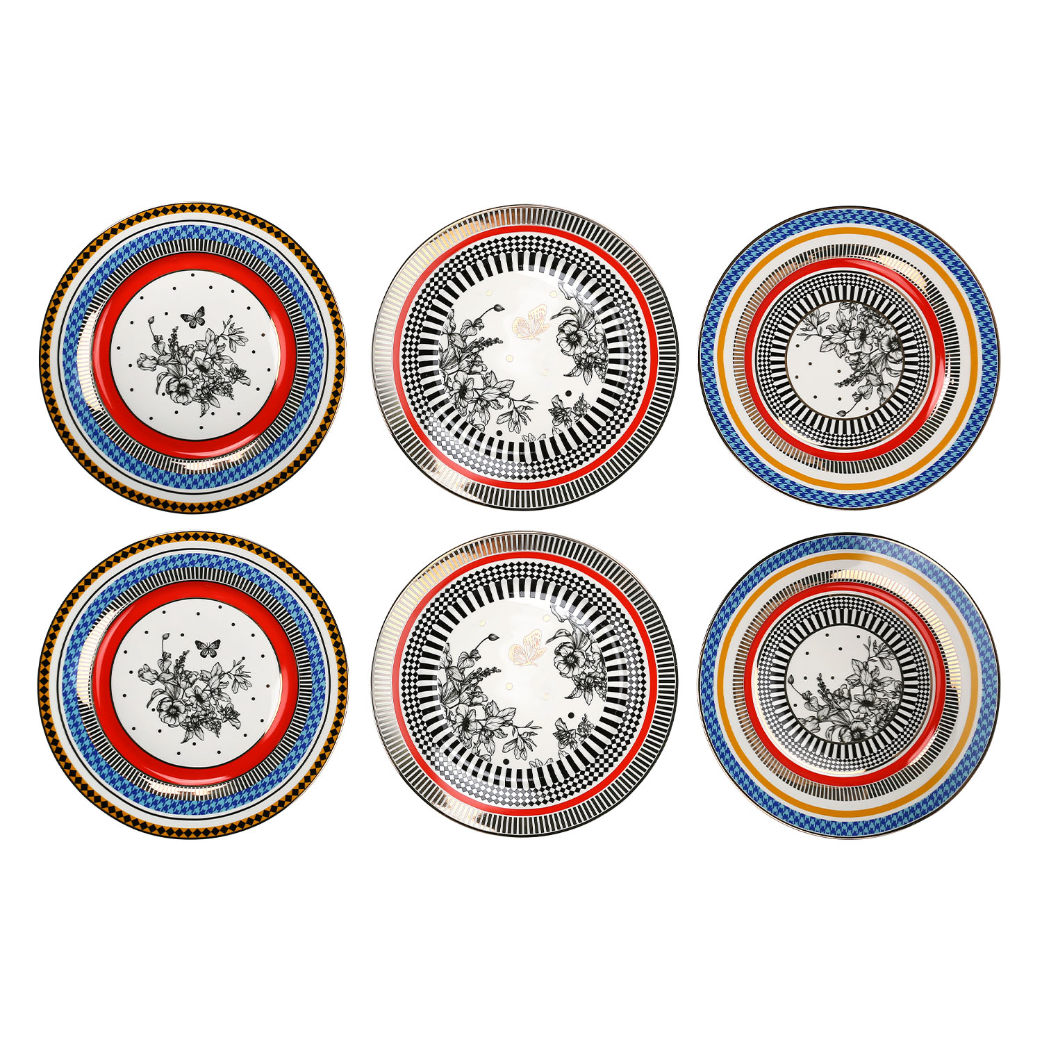 Maggey Bone 27Cm 6Li Tabak Seti - 1