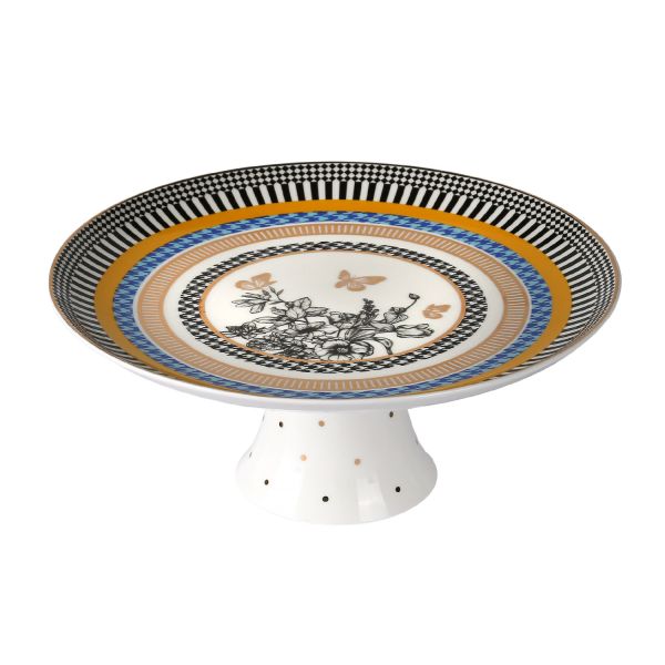 LUCKYART - Luckyart Maggey New Bone China Porselen Ayaklı Kek Standı (1)