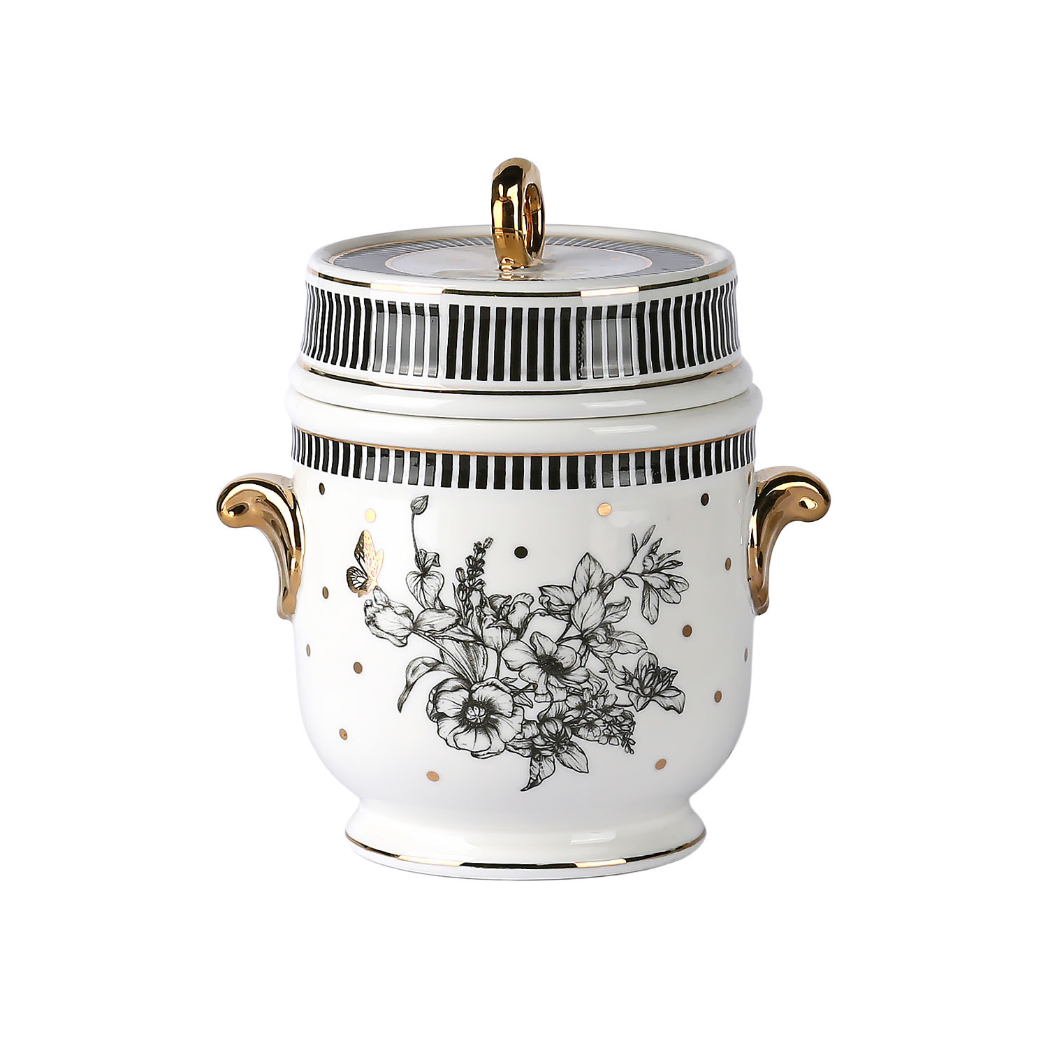 Maggey Bone Kulplu Kavanoz 16Cm - 1