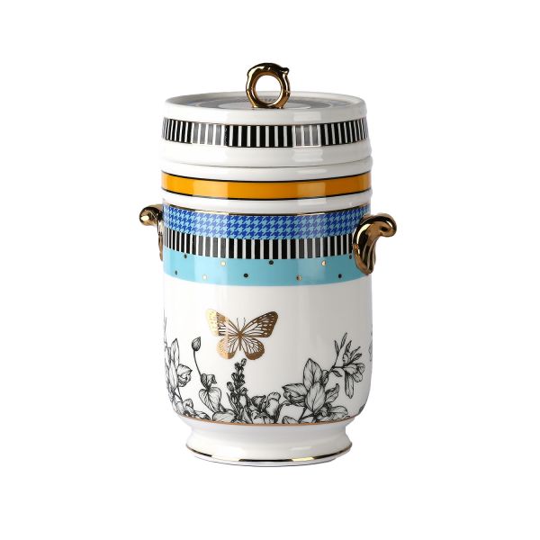 Maggey Bone Kulplu Kavanoz 18Cm