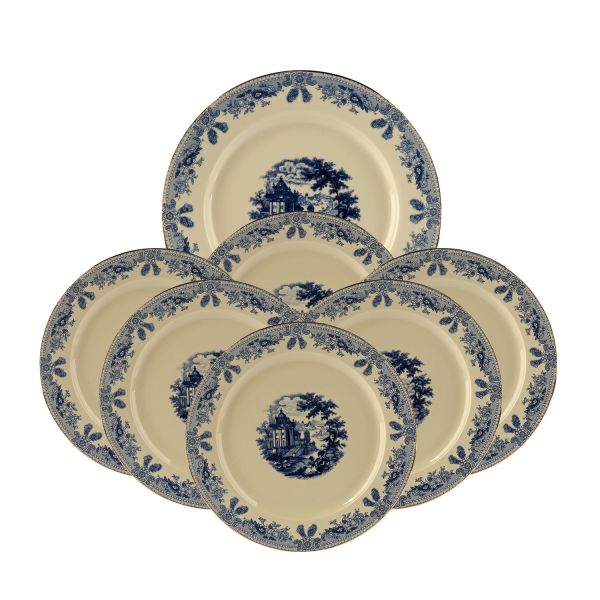 Lucky Art - Lucky Art Margaret New Bone 7Parça Pasta Seti (1)