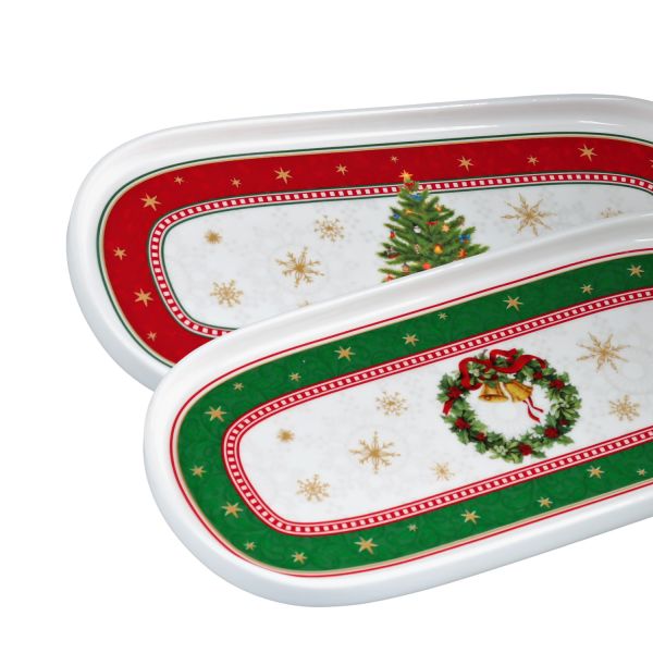 Lucky Art - Merrilyn Bone 25Cm 2 Li Tabak Seti (1)