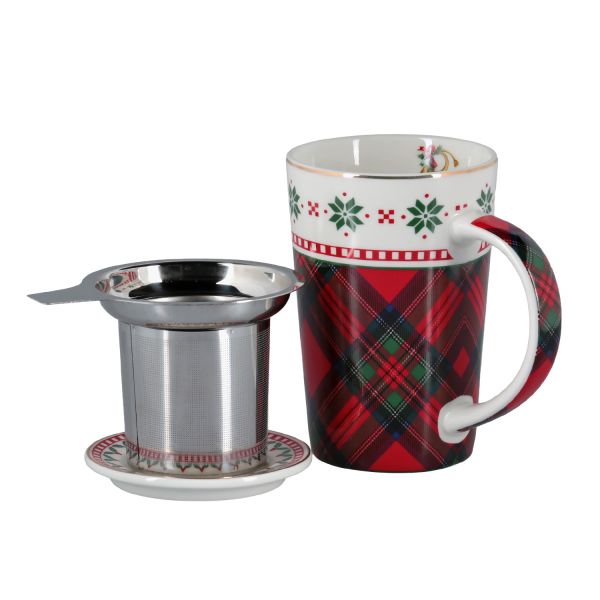 Lucky Art - Lucky Art Merrilyn Bone Kapakli Kupa 400Ml (1)