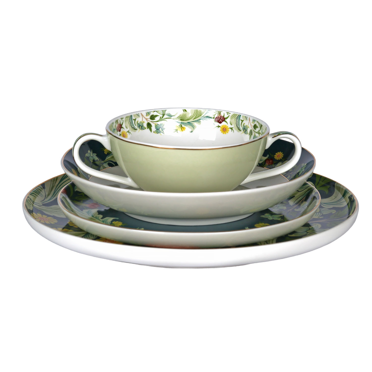 Sylva Bone 24 Parça Yemek Takimi - 4