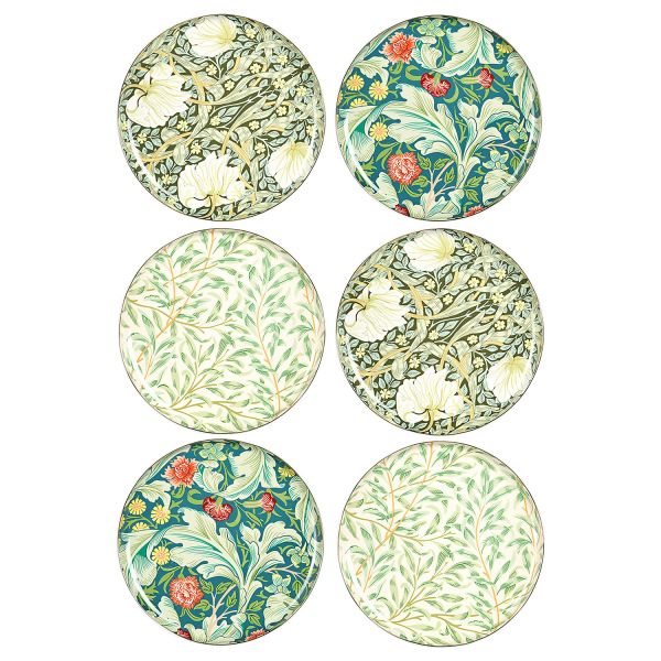 Lucky Art - Lucky Art Sylva Bone 27Cm 6Li Tabak Seti