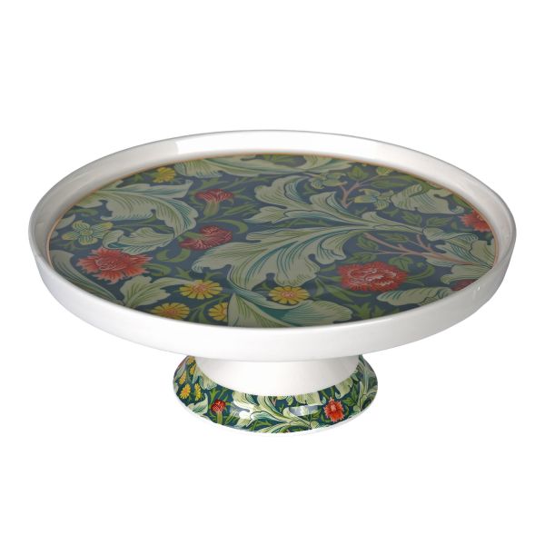 LUCKYART - Luckyart Sylva New Bone China Porselen 27 cm Ayaklı Kek Standı (1)