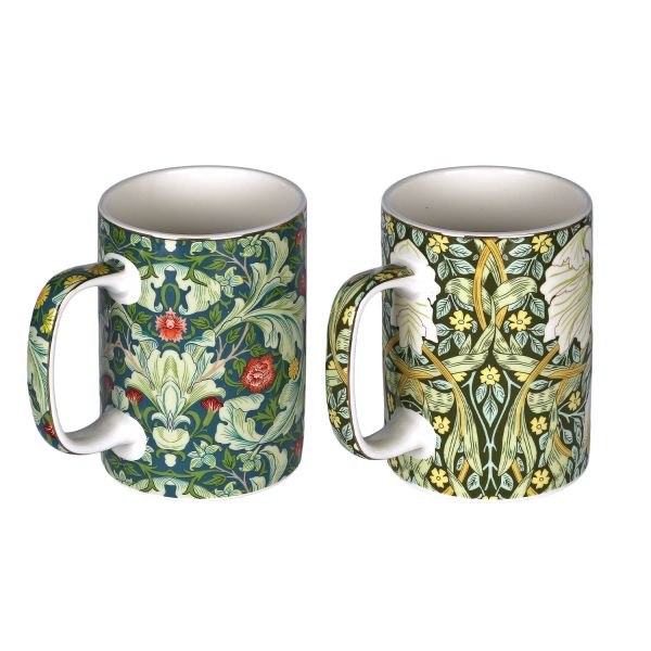 LUCKYART - Luckyart Sylva New Bone China Porselen 2'li Kupa Seti (1)