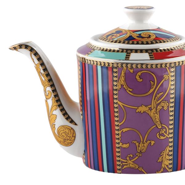 LUCKYART - Luckyart Valencia New Bone China Porselen Çaydanlık (1)