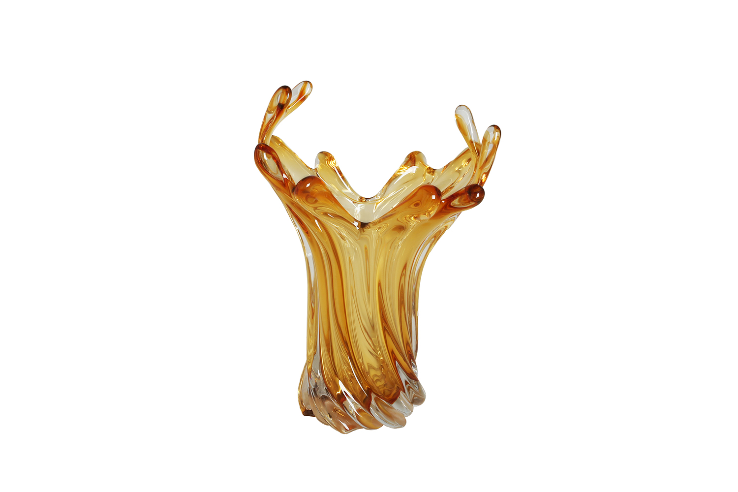 Lucky Art Cam Amber Dal Vazo 22X17X34 Cm - 1