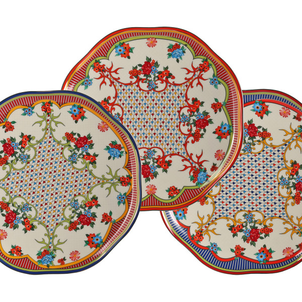 Fiora Bone 27Cm 6Li Tabak Seti - 2