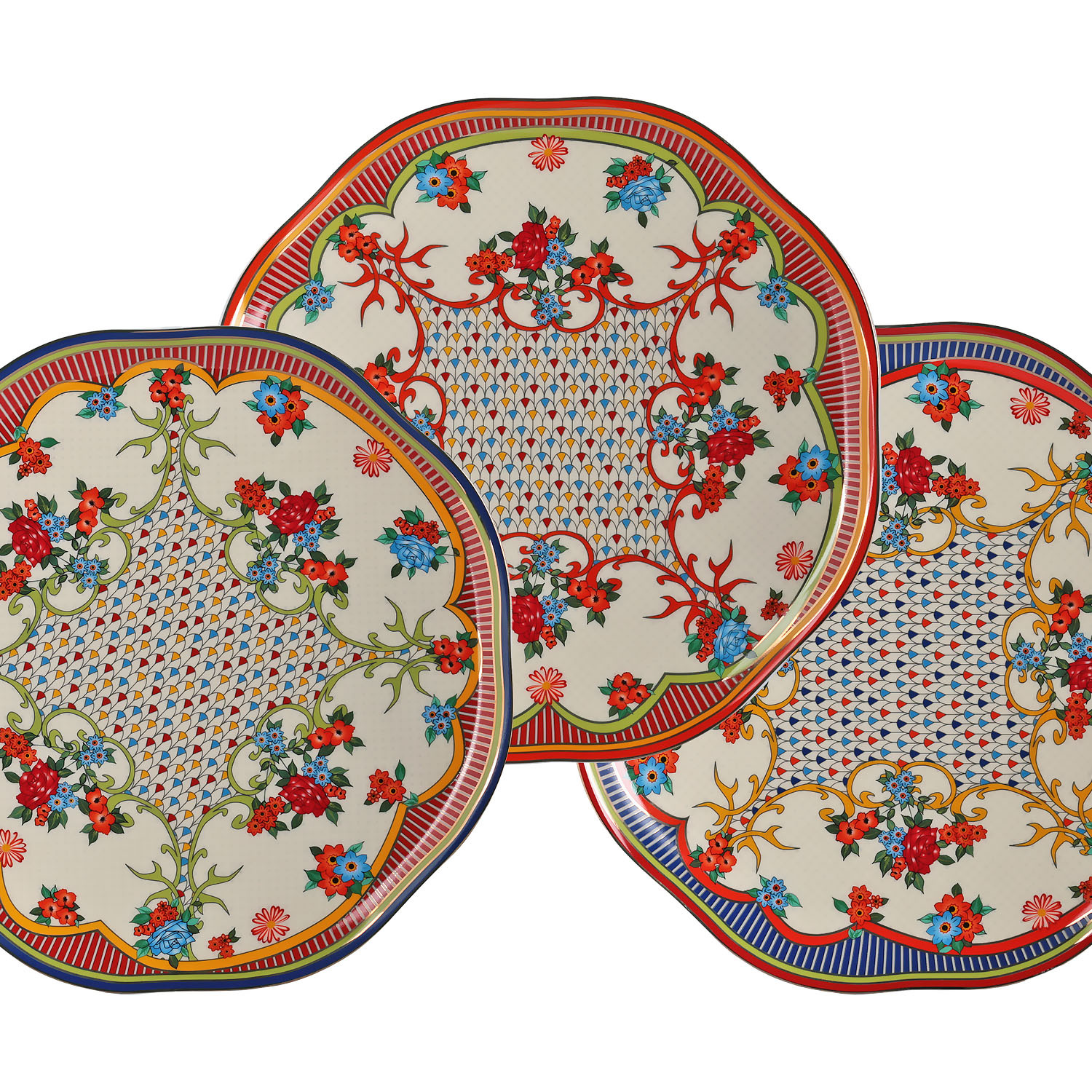 Fiora Bone 27Cm 6Li Tabak Seti - 2