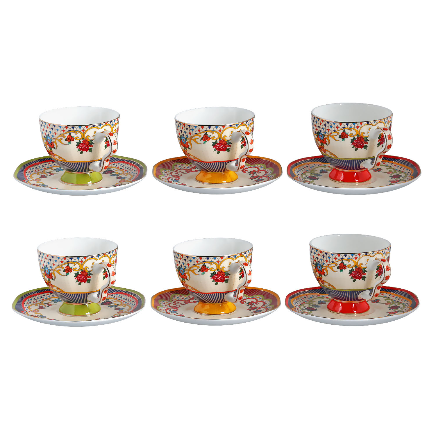 Fiora Bone 6Li Cay Fincani Seti - 1