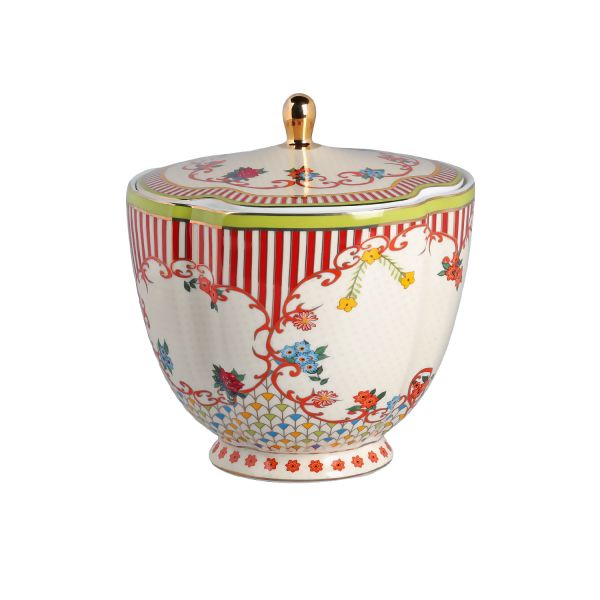 Lucky Art - Lucky Art Fiora Bone Kavanoz 14Cm