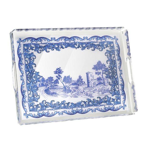 Lucky Art - Lucky Art Florance Arte Pleksi Tepsi 40X30