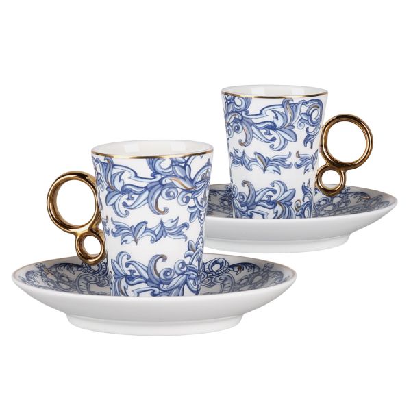Lucky Art - Luckyart Florance Bone 2Li Espresso Fincan Seti (1)
