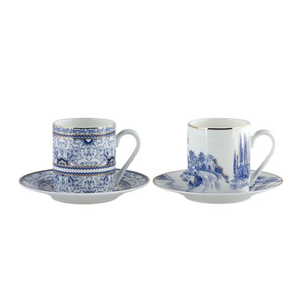 Lucky Art - Lucky Art Florance Bone 2Li Kahve Fincani Seti