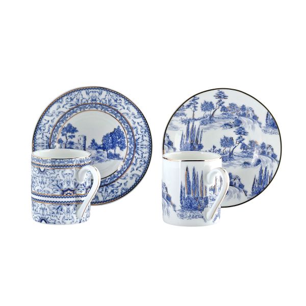 Lucky Art - Lucky Art Florance Bone 2Li Kahve Fincani Seti (1)