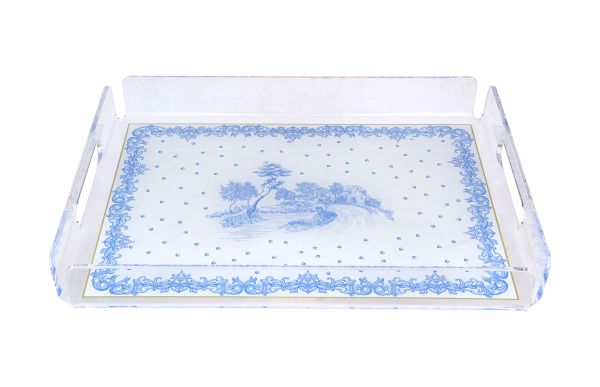 LUCKYART - Luckyart Florance Plek­si Tepsi 30x22cm (1)