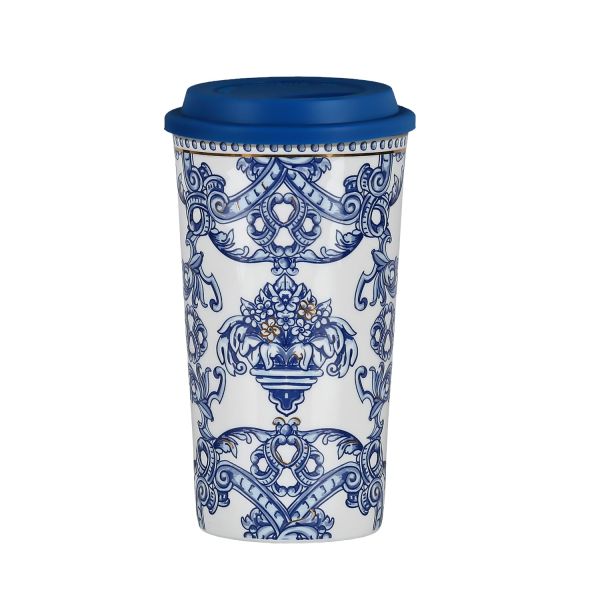 Lucky Art - Lucky Art Florance Silikon Kapakli Mug