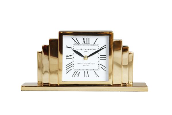 GOLD SUTUN KARE SAAT 36 CM